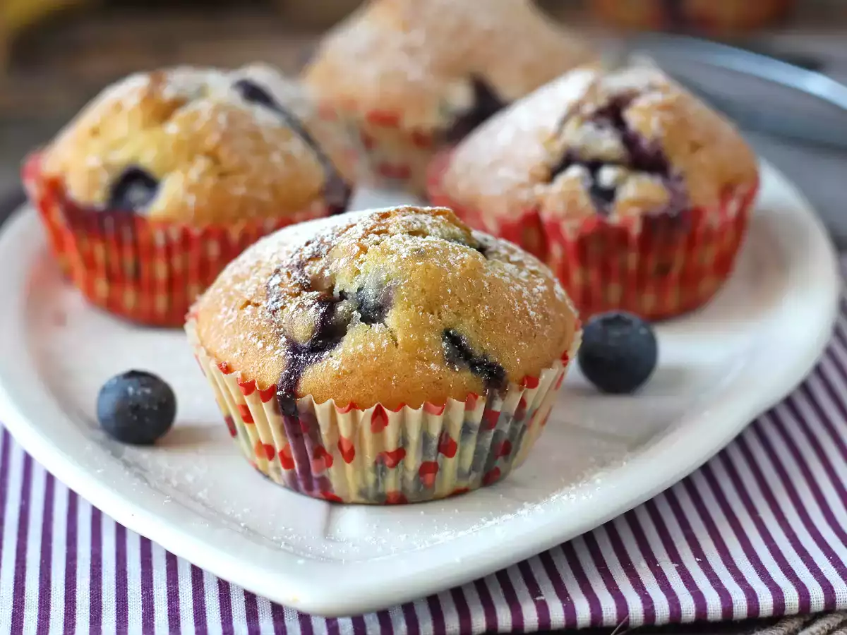 Muffins με βατόμουρα, μια μίνι εκδοχή της πίτας Πυρηναίων! - φωτογραφία 5