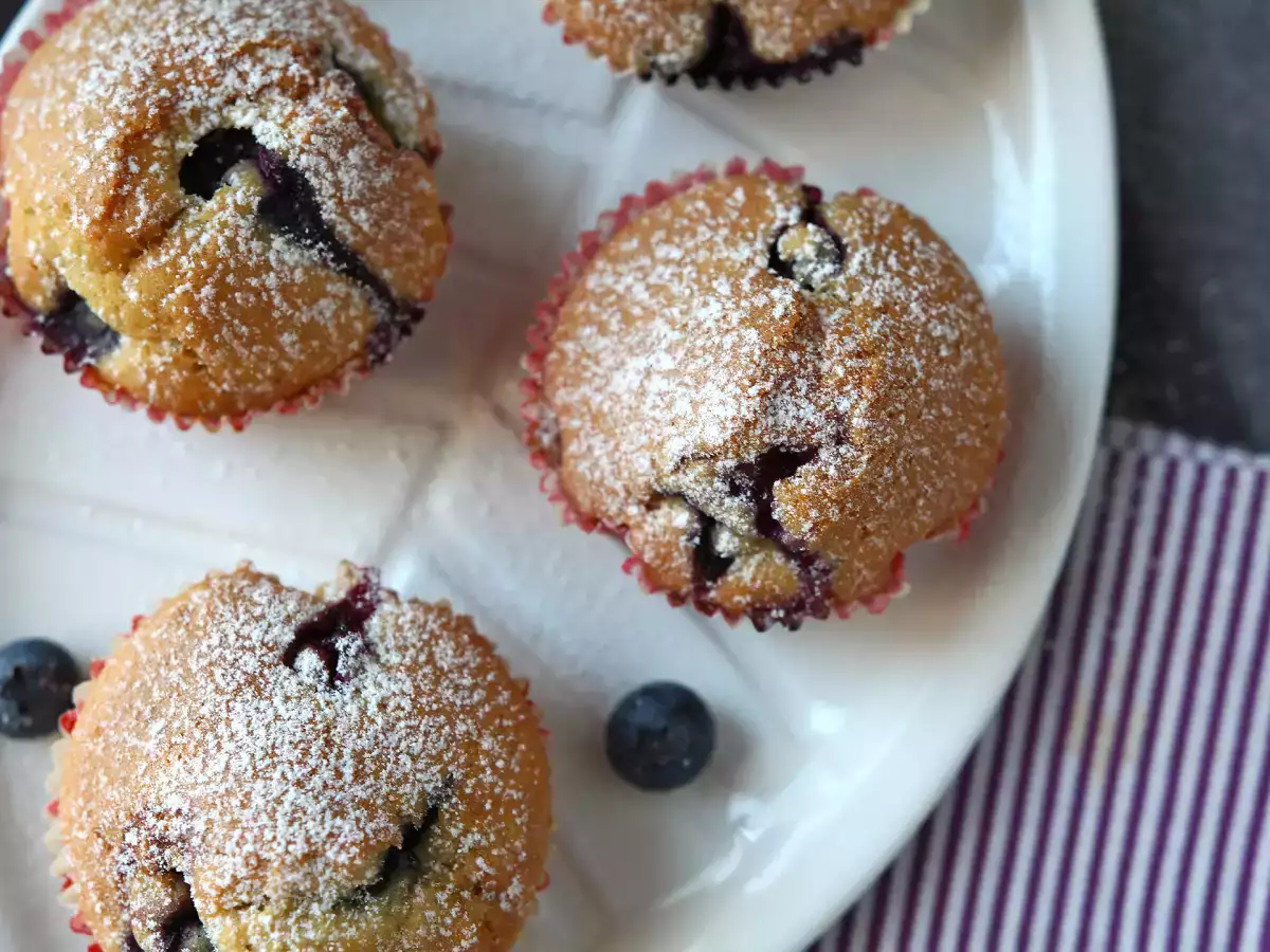 Muffins με βατόμουρα, μια μίνι εκδοχή της πίτας Πυρηναίων! - φωτογραφία 7