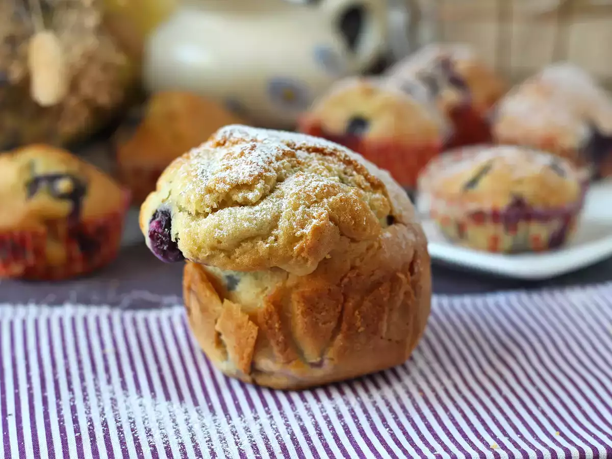 Muffins με βατόμουρα, μια μίνι εκδοχή της πίτας Πυρηναίων! - φωτογραφία 11