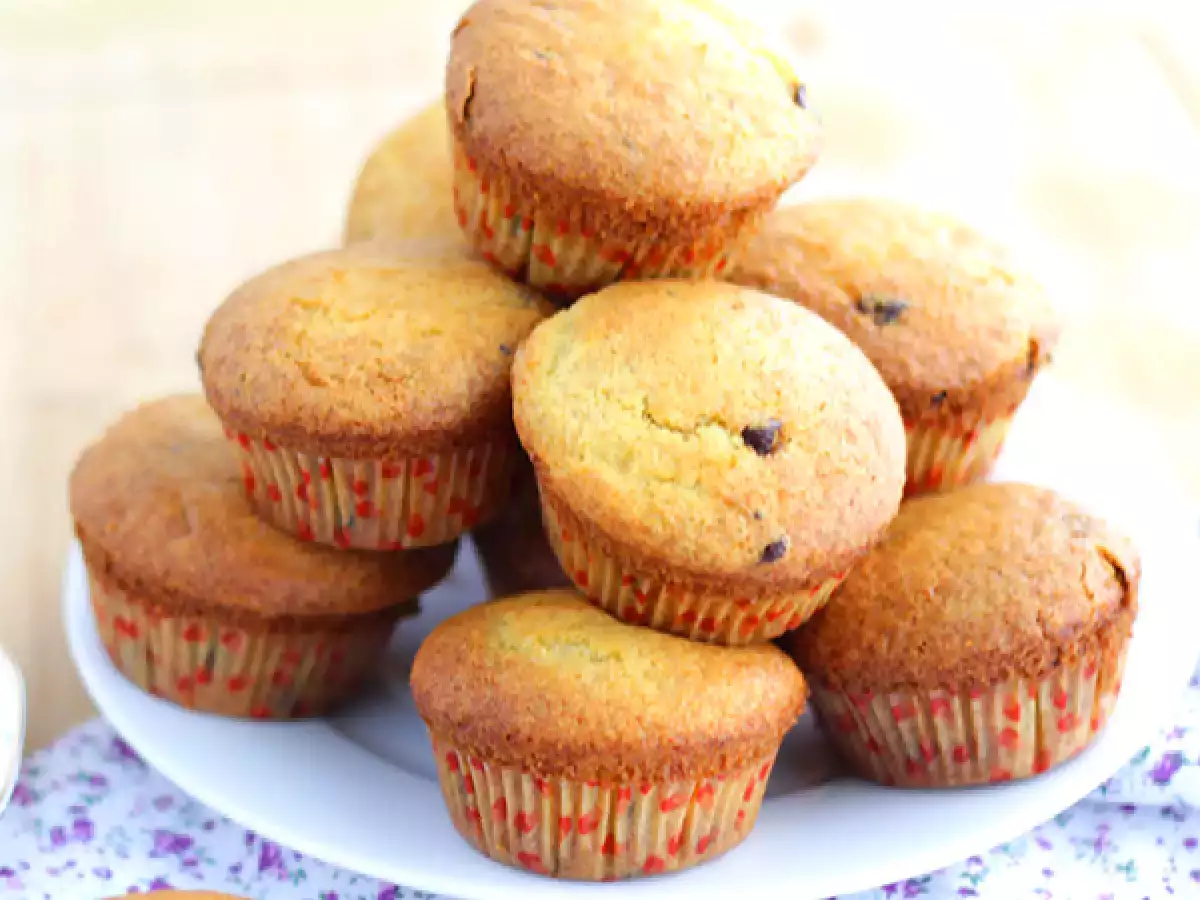 Muffins με σοκολάτα, η αμερικανική συνταγή - φωτογραφία 3