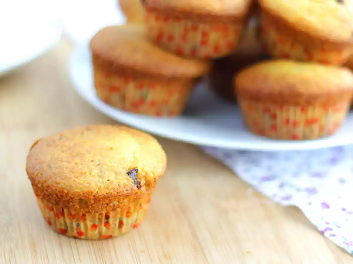 Muffins με σοκολάτα, η αμερικανική συνταγή - φωτογραφία 4