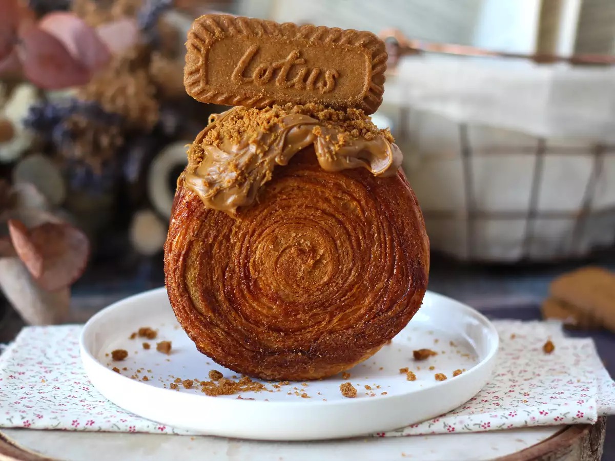 New York roll express με speculoos - γρήγορη και οικονομική συνταγή