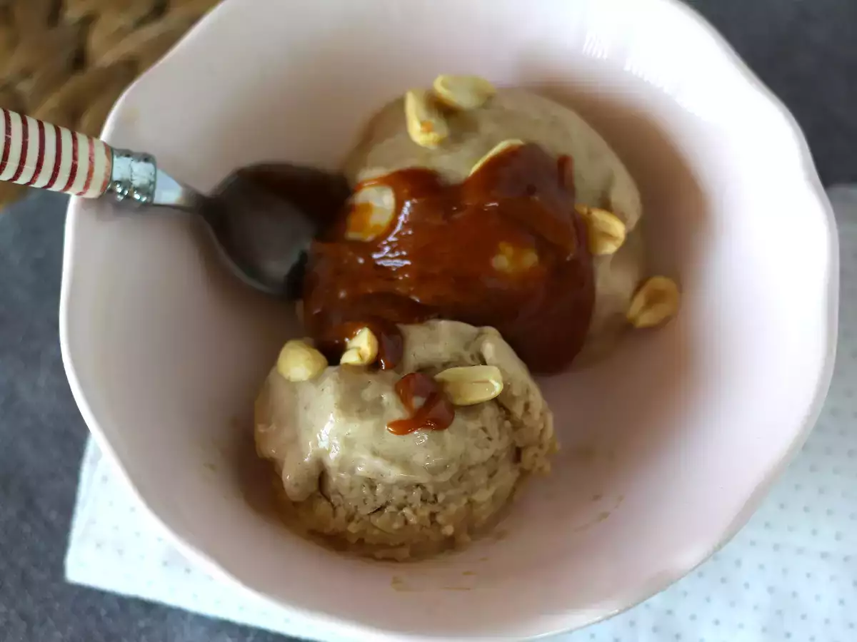 Νίκαια κρέμα μπανάνα, παγωτό vegan με μπανάνες! Χωρίς παγωτομηχανή - φωτογραφία 4