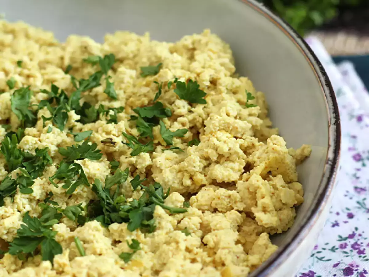 Ομελέτα tofu για να αντικαταστήσετε την ομελέτα σας! - φωτογραφία 2