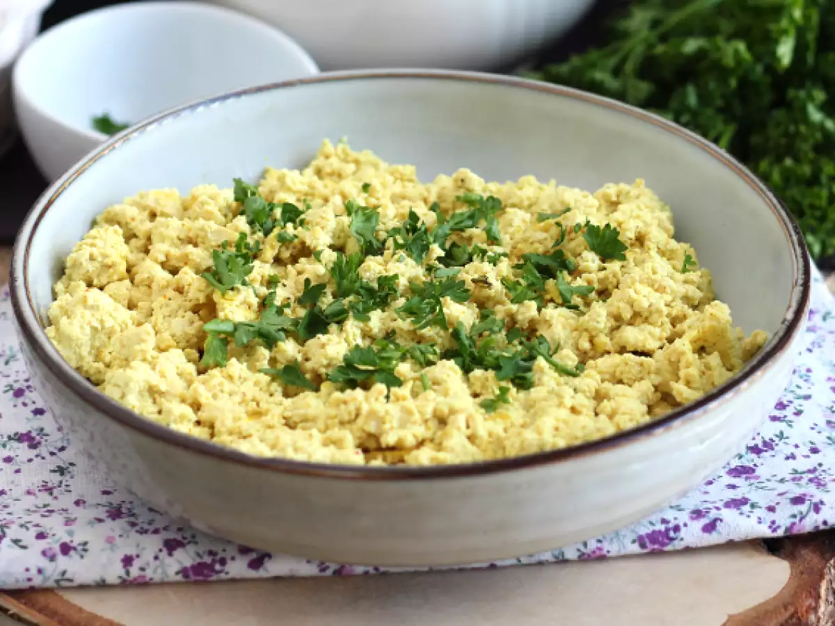 Ομελέτα tofu για να αντικαταστήσετε την ομελέτα σας! - φωτογραφία 3