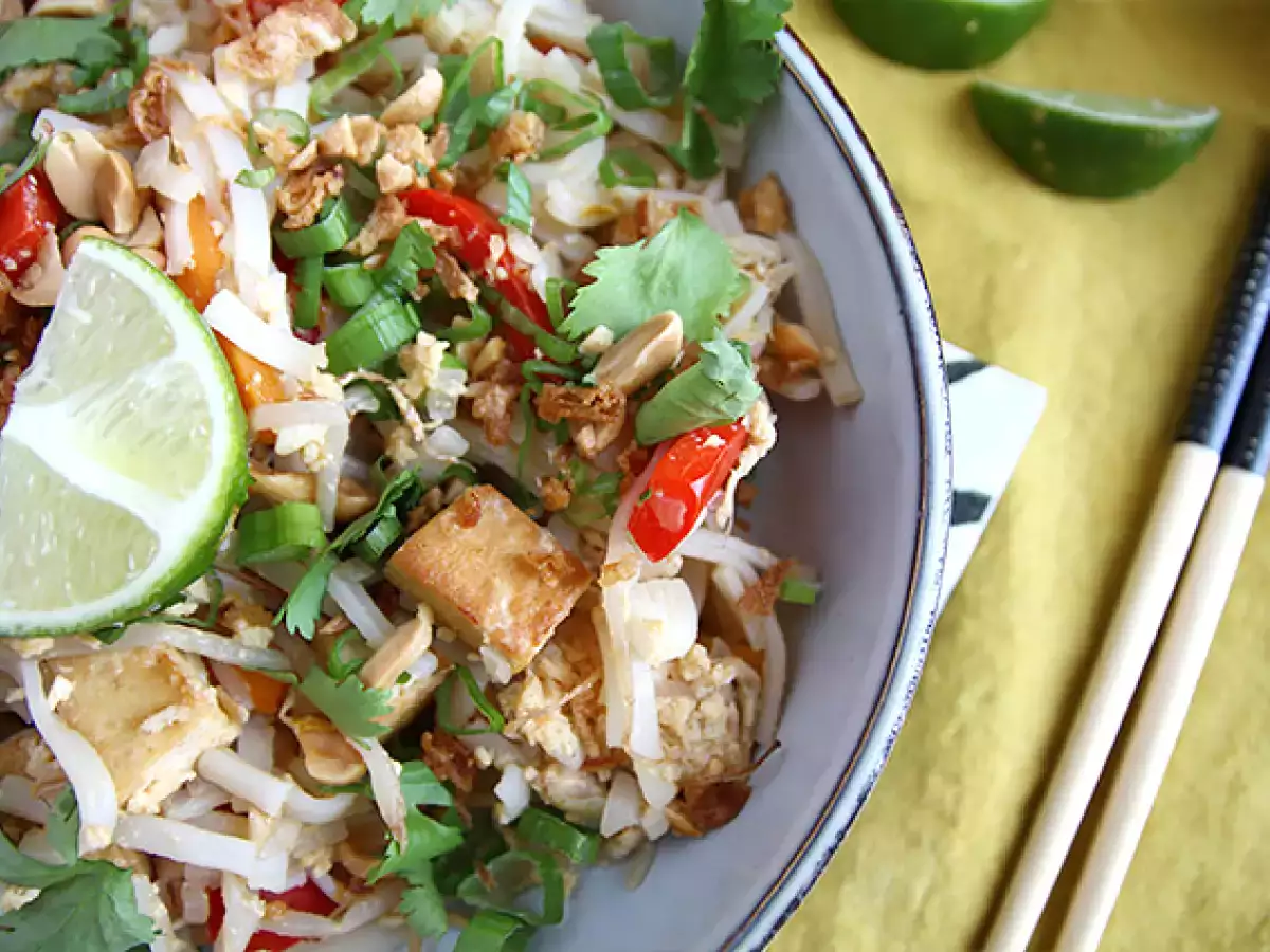 Pad thai με tofu - φωτογραφία 2