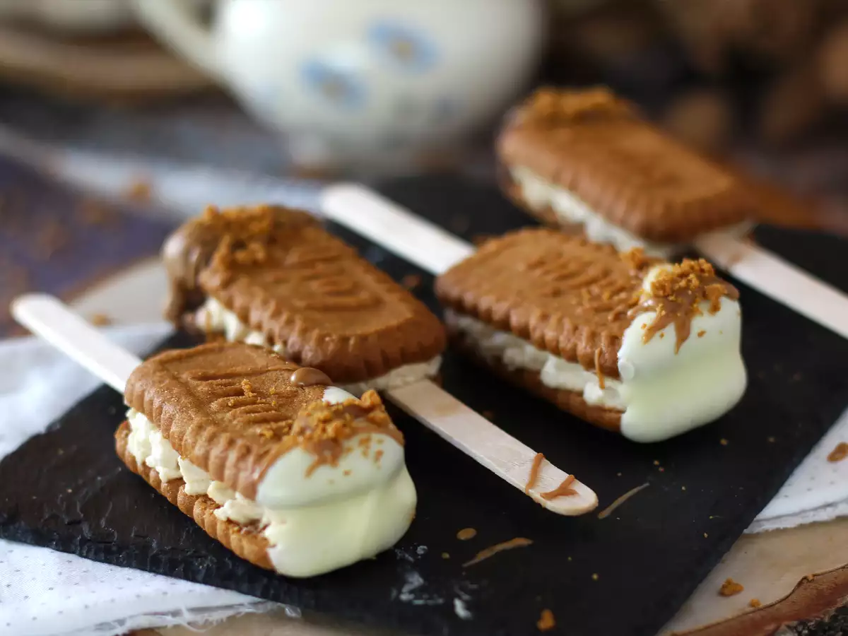 Παγωμένα σάντουιτς με speculoos - φωτογραφία 4