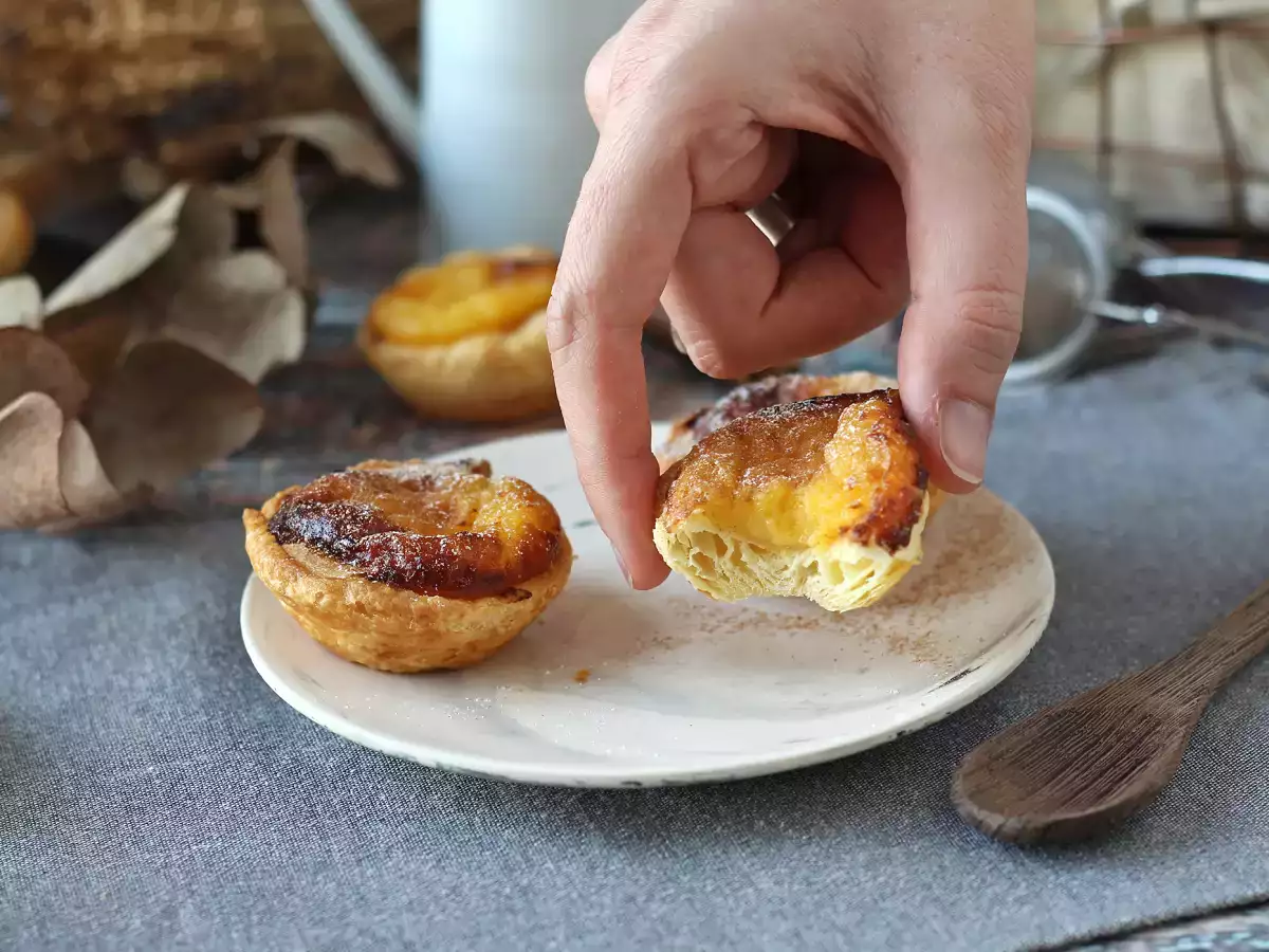 Pastéis de nata σε φριτέζα αέρος. Η γρήγορη και εύκολη συνταγή για το παραδοσιακό πορτογαλικό γλυκό. - φωτογραφία 7