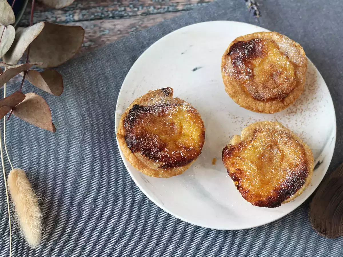 Pastéis de nata σε φριτέζα αέρος. Η γρήγορη και εύκολη συνταγή για το παραδοσιακό πορτογαλικό γλυκό. - φωτογραφία 8