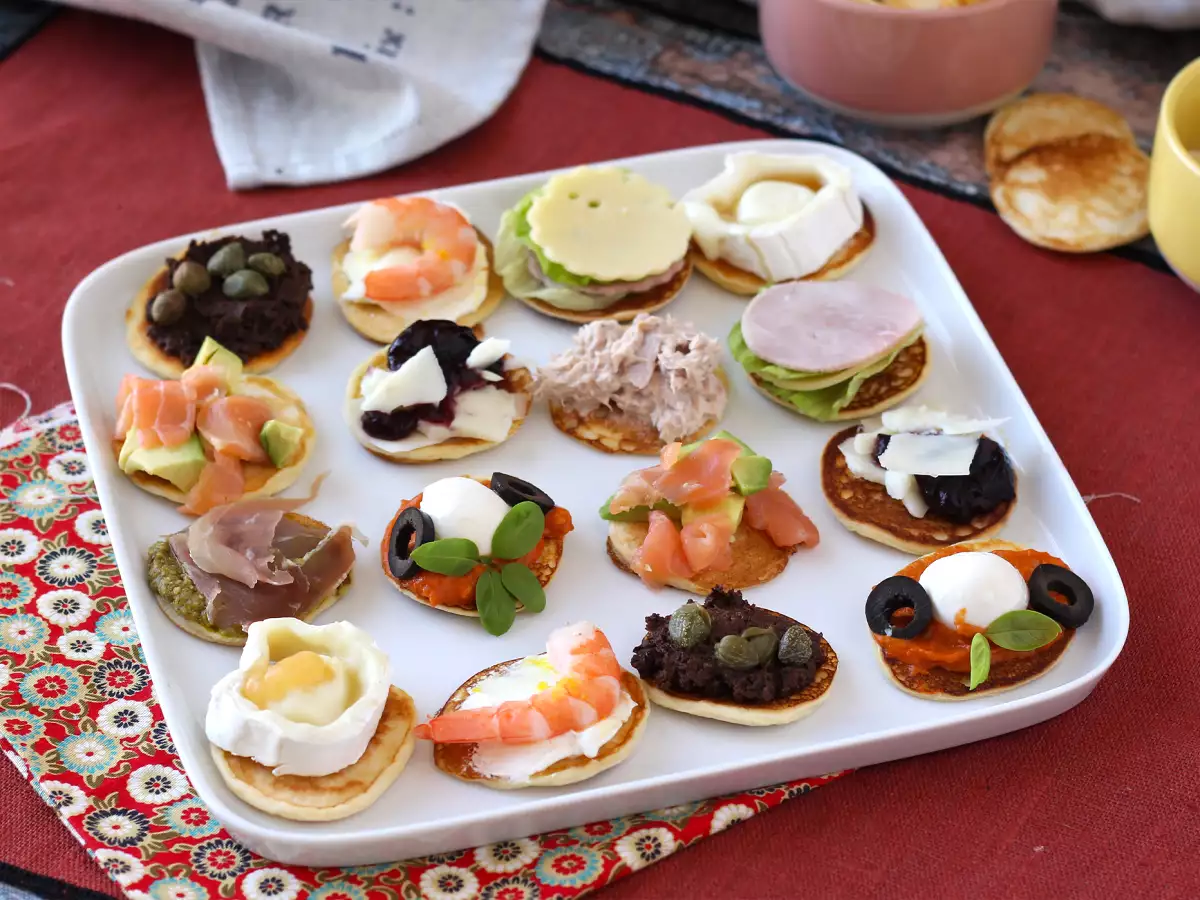 Πιατέλα Blini με γέμιση, το τέλειο ποικίλο απεριτίφ για την εορταστική περίοδο - φωτογραφία 3