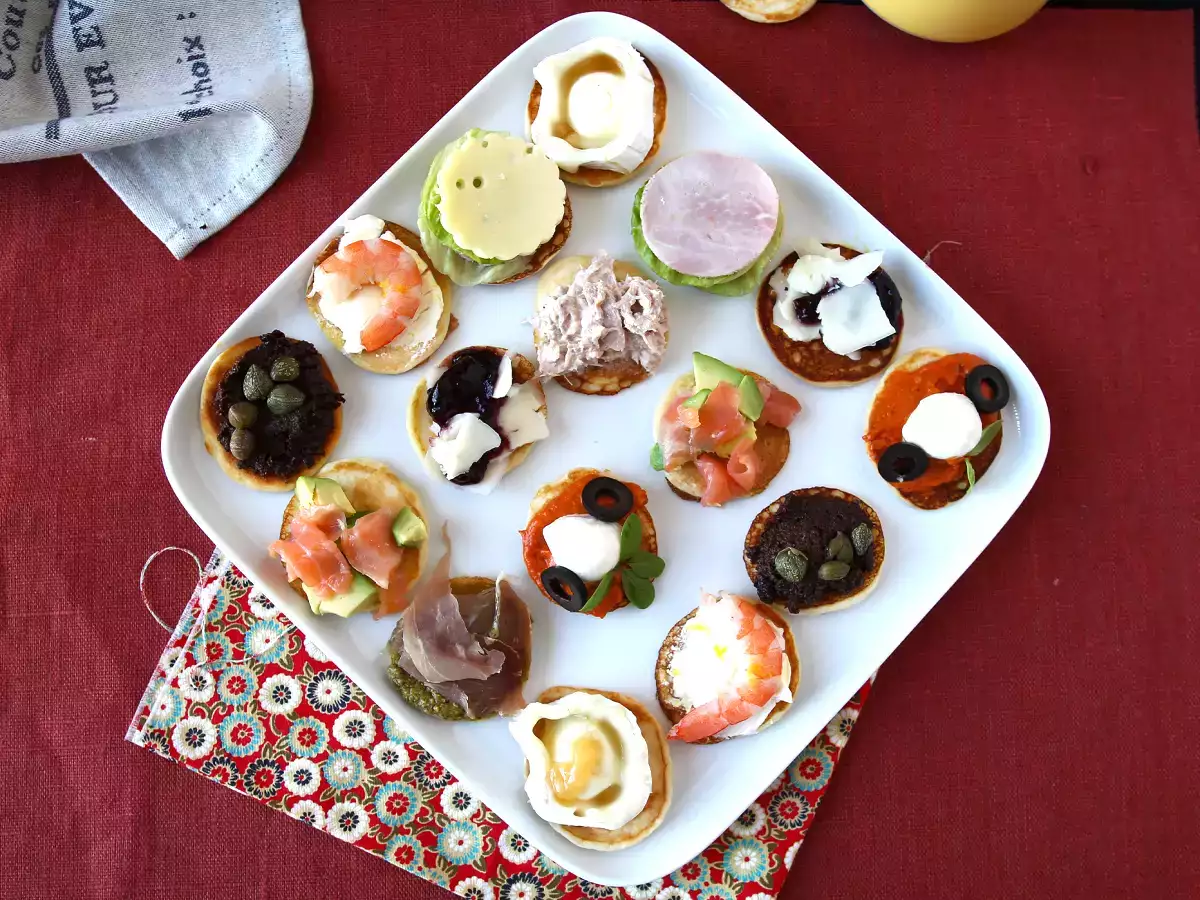 Πιατέλα Blini με γέμιση, το τέλειο ποικίλο απεριτίφ για την εορταστική περίοδο - φωτογραφία 5