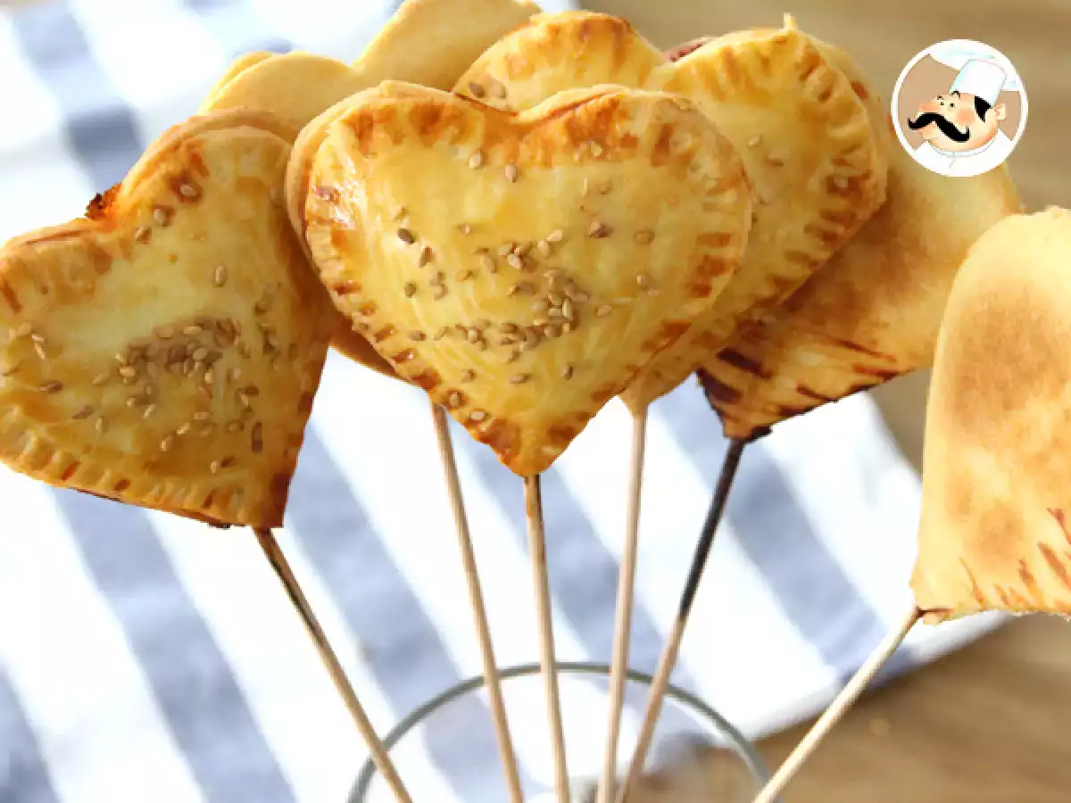 Pie Pops σε σχήμα καρδιάς για την Ημέρα του Αγίου Βαλεντίνου - φωτογραφία 3
