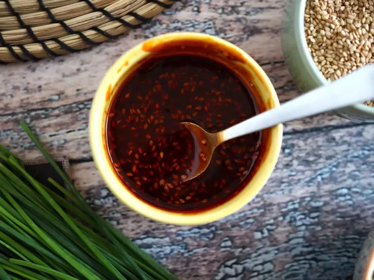 Πικάντικη κορεατική σάλτσα gochujang για Bibimbap - φωτογραφία 2