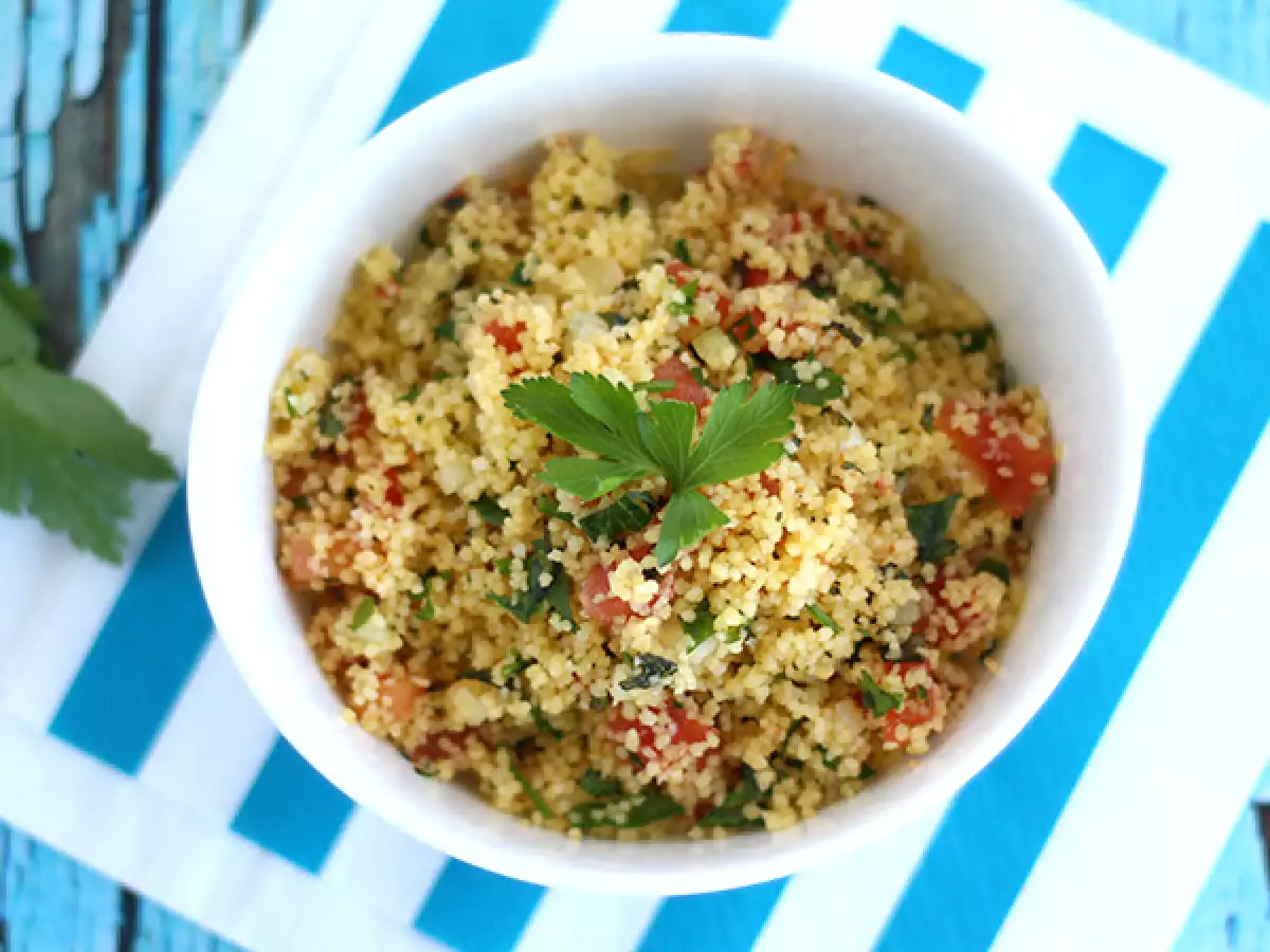 Πολύ εύκολο ανατολίτικο tabbouleh - φωτογραφία 2