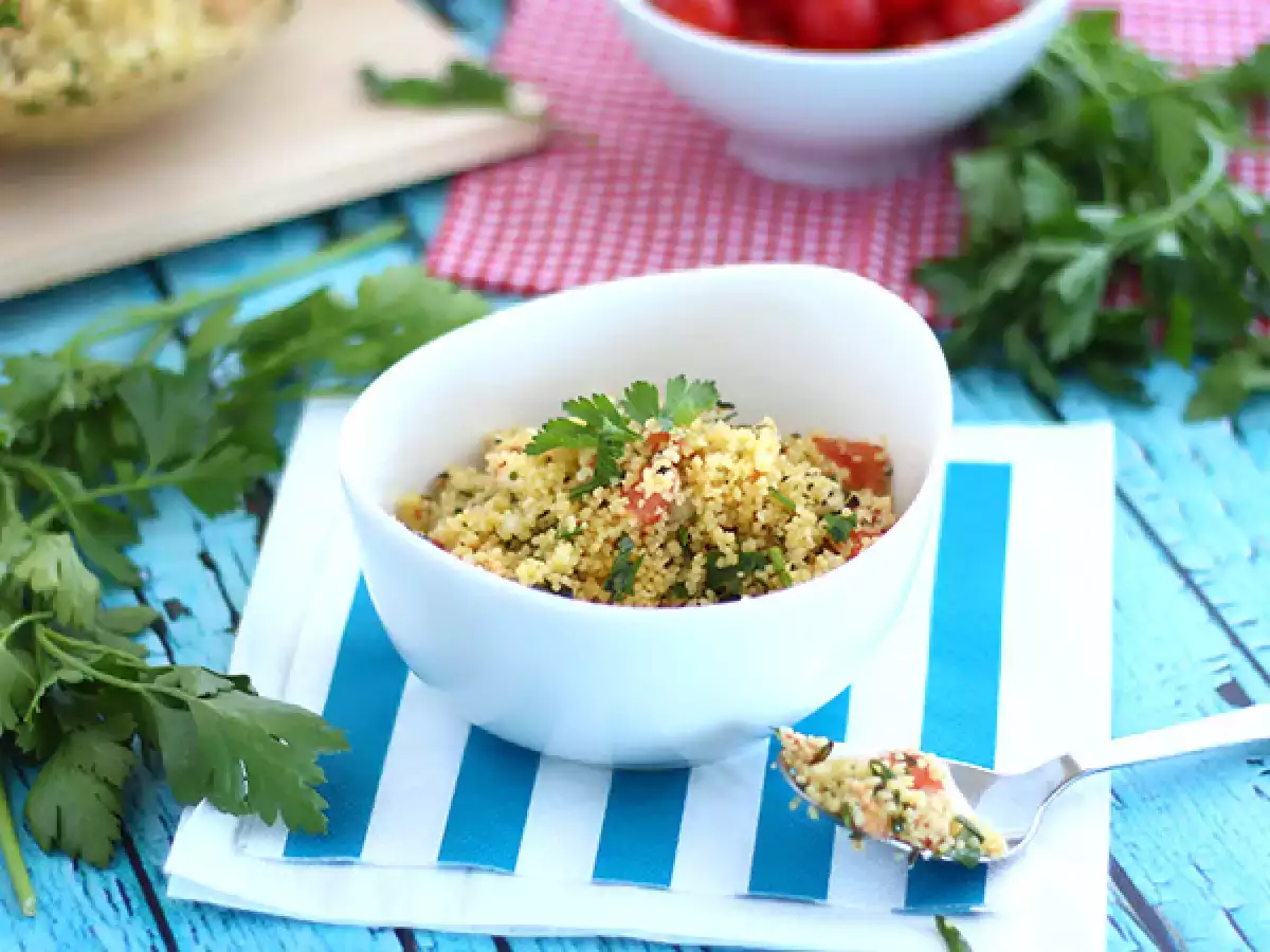 Πολύ εύκολο ανατολίτικο tabbouleh - φωτογραφία 3