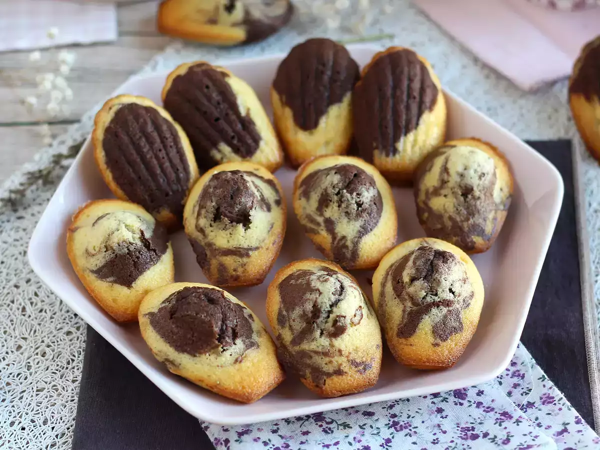 Πρέπει να δοκιμάσετε μαρμάρινα Madeleines!