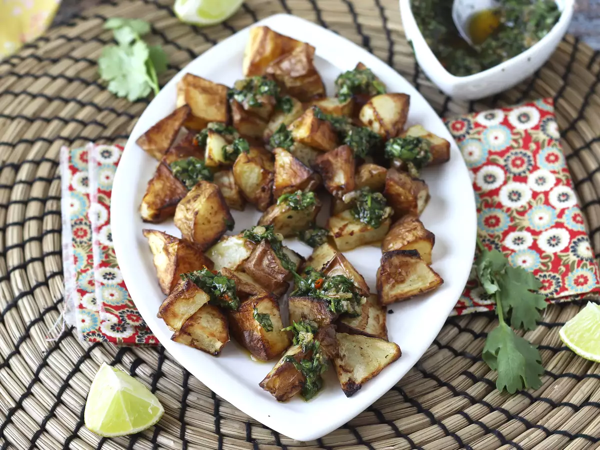 Ψητές πατάτες με chimichurri - φωτογραφία 3