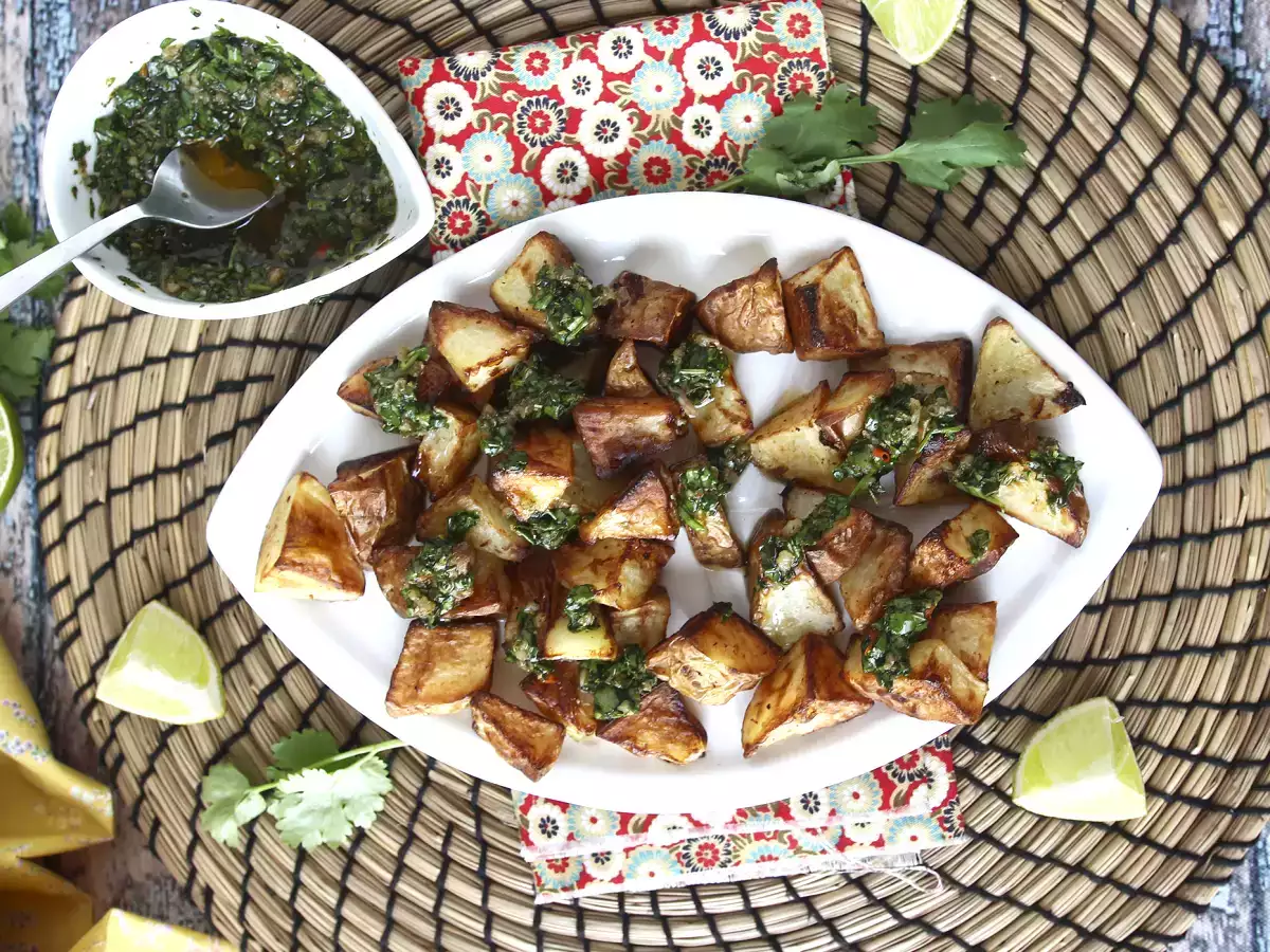 Ψητές πατάτες με chimichurri - φωτογραφία 7