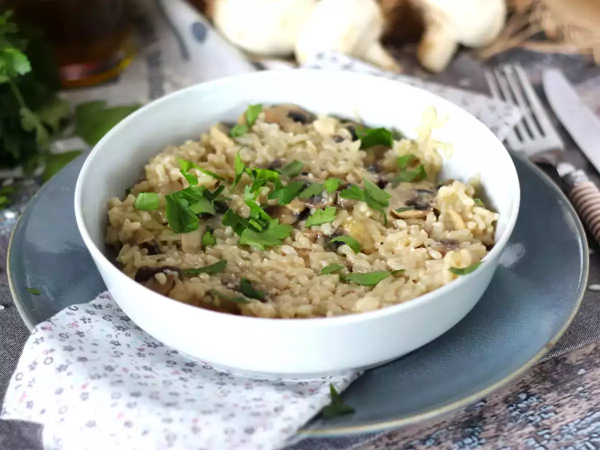 Ριζότο μανιταριών στο Cookeo - φωτογραφία 5