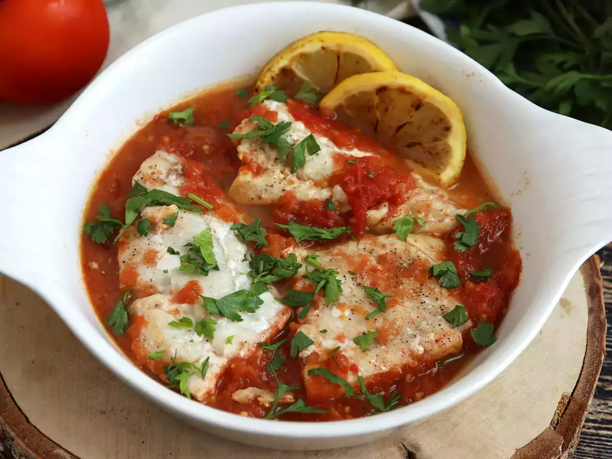 Σαλάχι με ντομάτα και λεμόνι (υγιεινή και εύκολη συνταγή!) - φωτογραφία 3