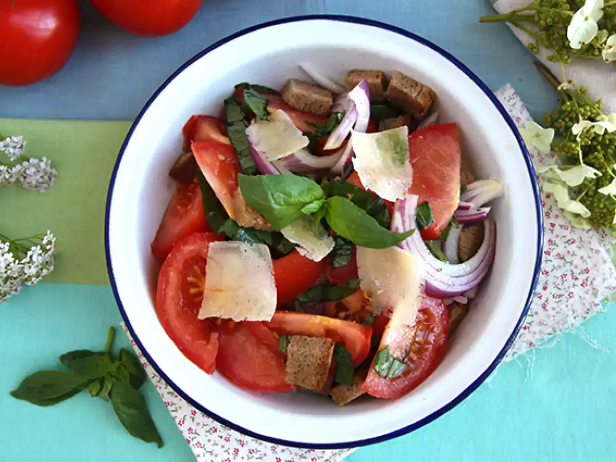 Σαλάτα Panzanella - φωτογραφία 4