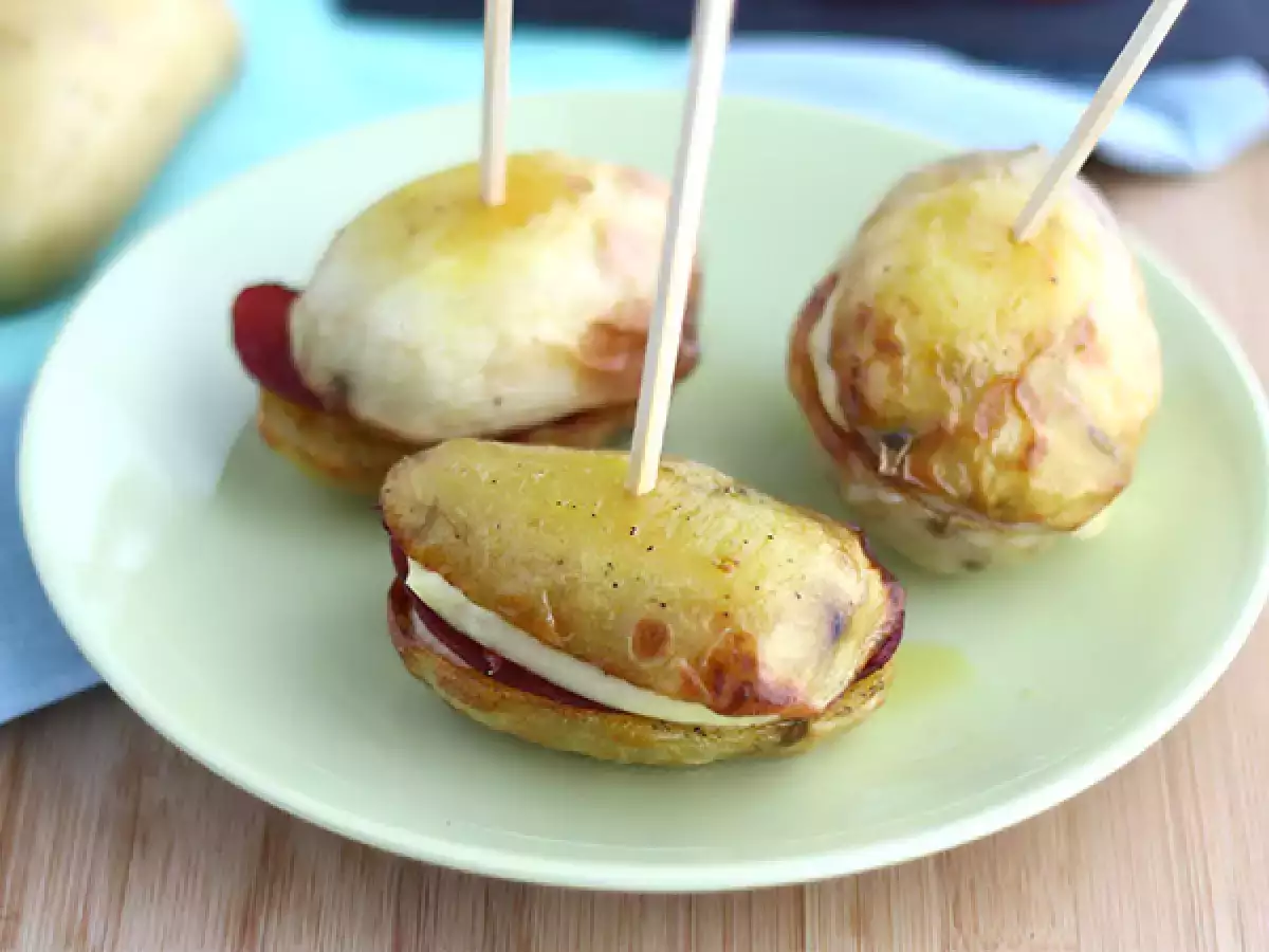 Σάντουιτς με πατάτα raclette