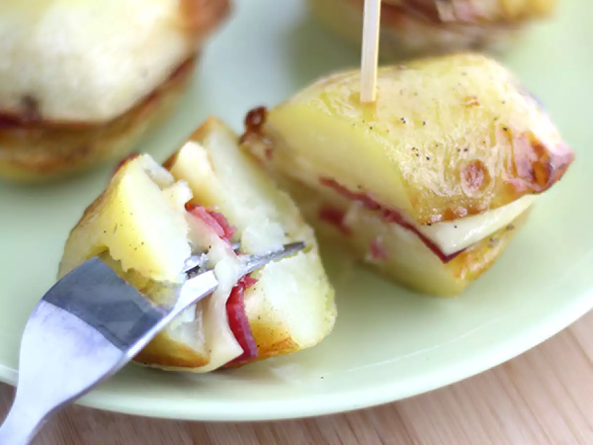 Σάντουιτς με πατάτα raclette - φωτογραφία 3
