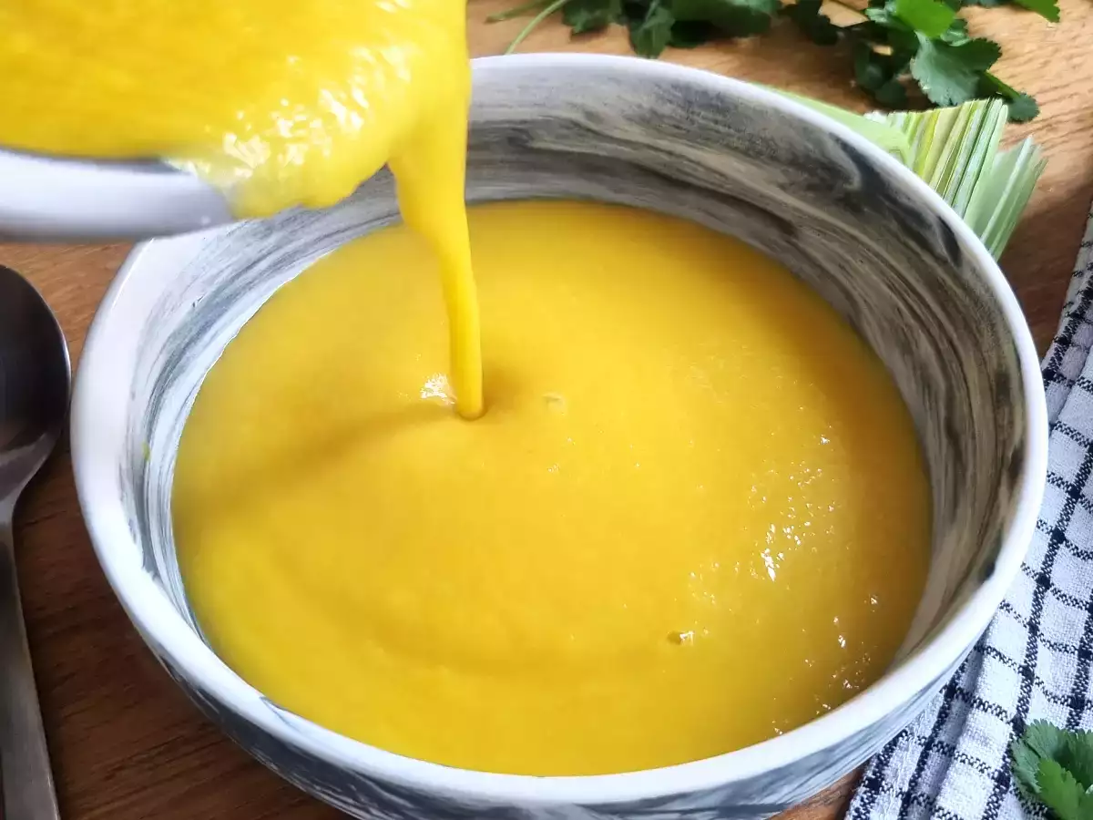 Σούπα λαχανικών με Thermomix - φωτογραφία 2