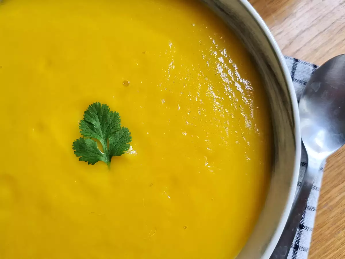 Σούπα λαχανικών με Thermomix - φωτογραφία 3