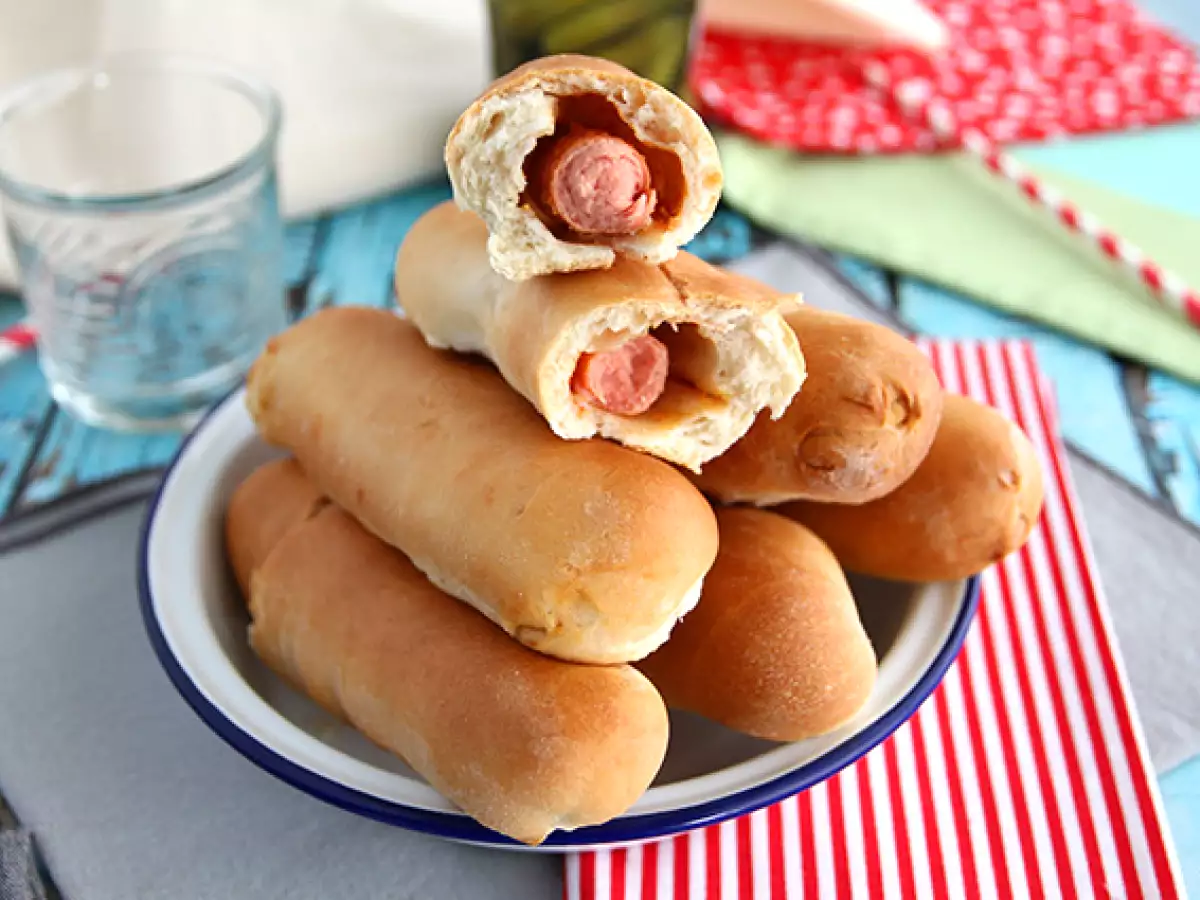 Spiro dogs, σπιτικά χοτ ντογκ