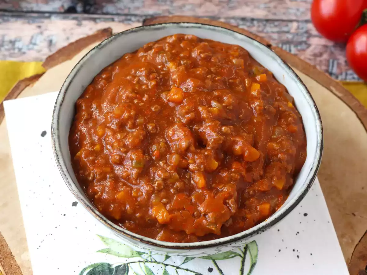 Σπιτική σάλτσα μπολονέζ - ragù alla bolognese - φωτογραφία 2