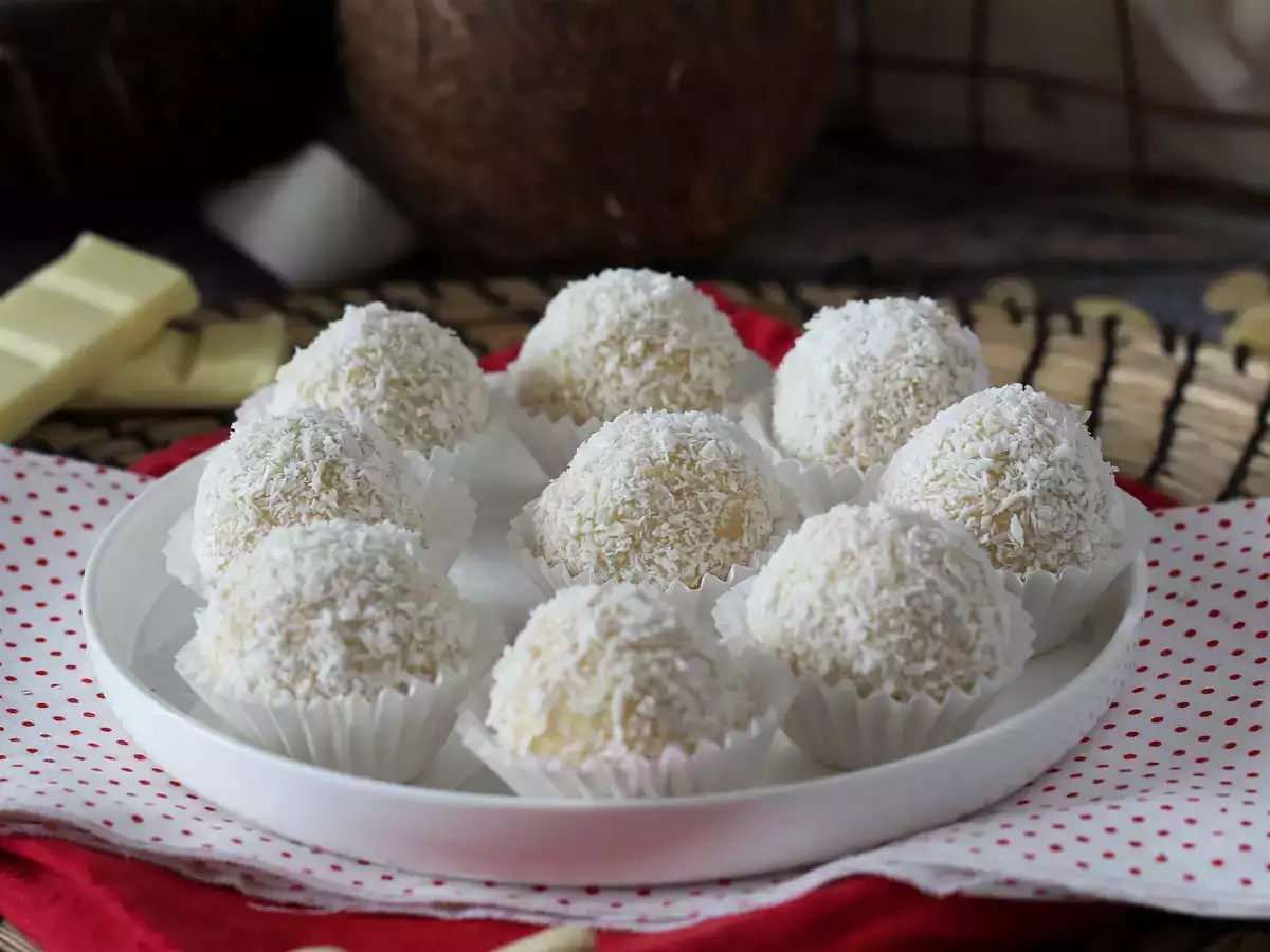 Σπιτική σοκολάτα Raffaello