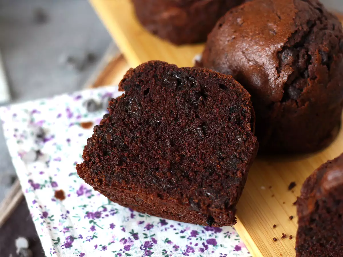 Τα καλύτερα muffins σοκολάτας: τεράστια και υγρά - φωτογραφία 2