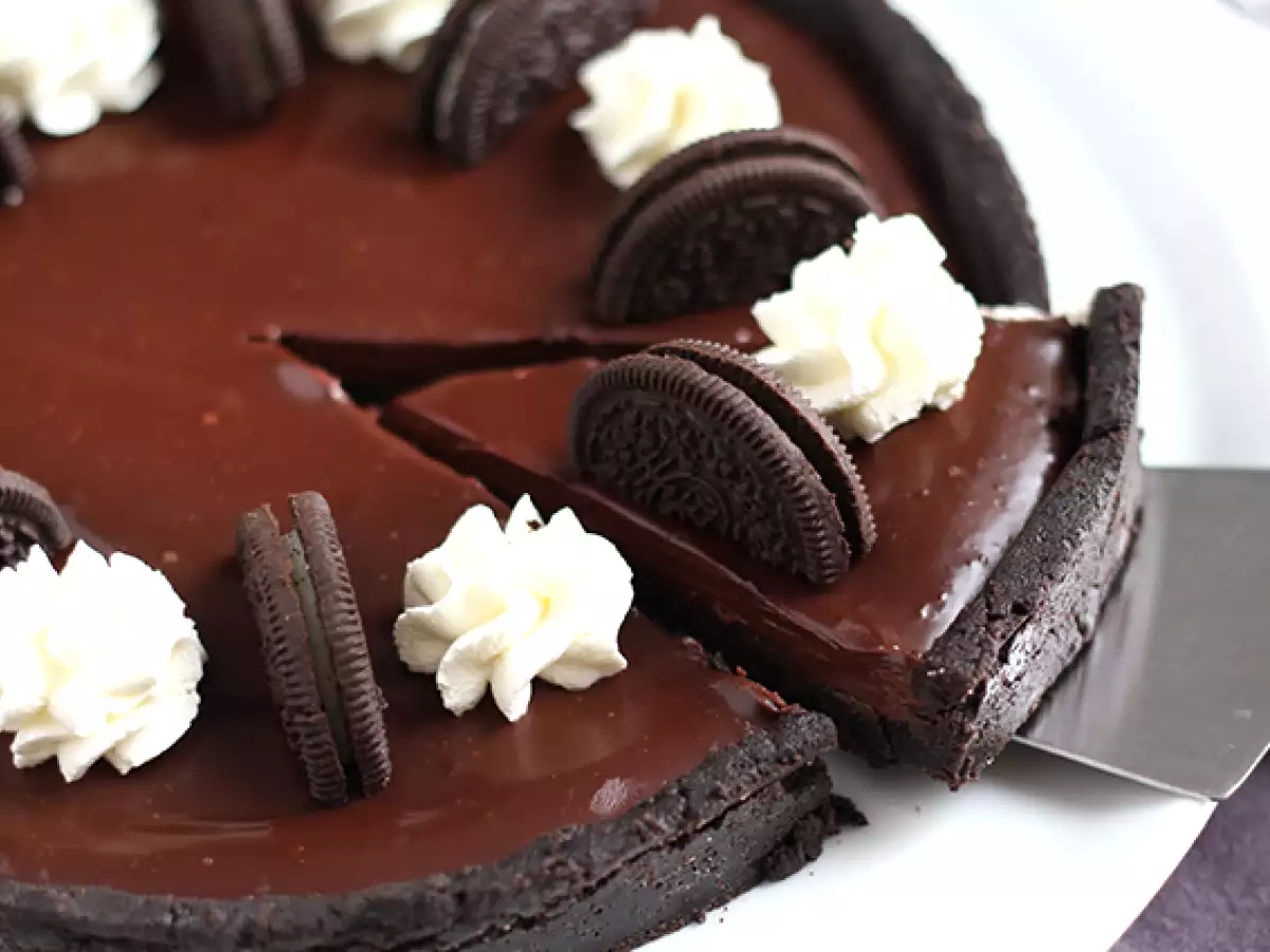 Τάρτα σοκολάτας και oreo
