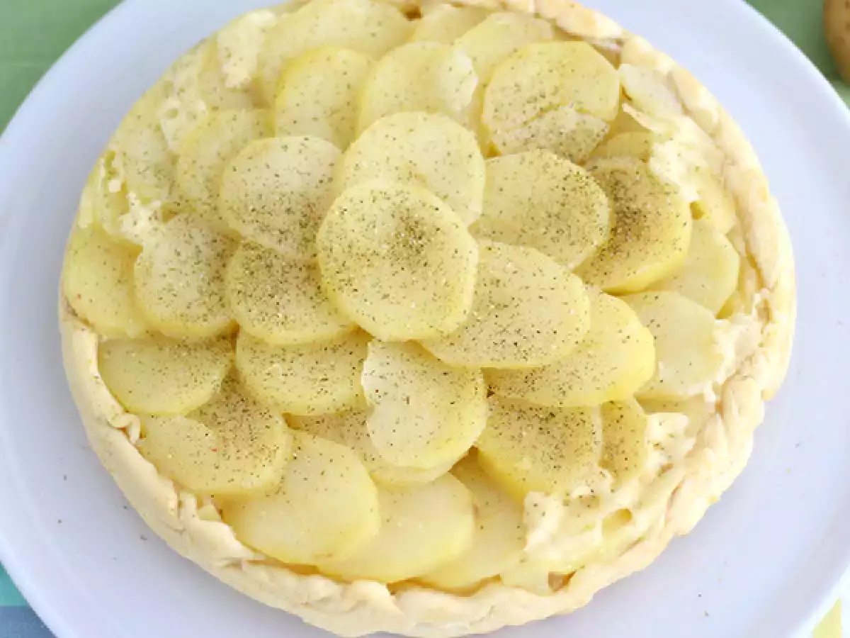 Tarte Tatin με πατάτες και καντάλι - φωτογραφία 3