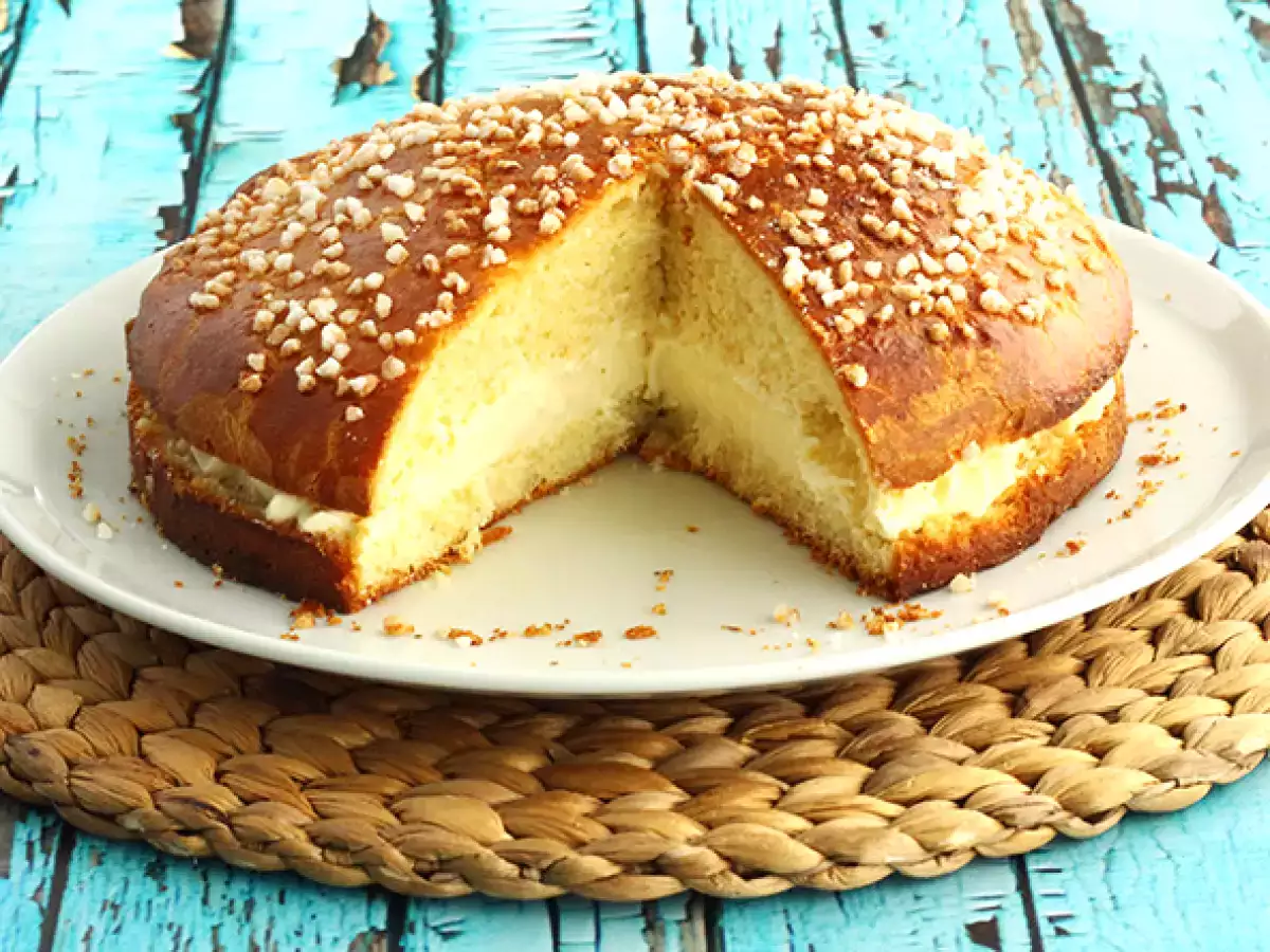 Tarte tropézienne εξηγείται βήμα προς βήμα - φωτογραφία 2