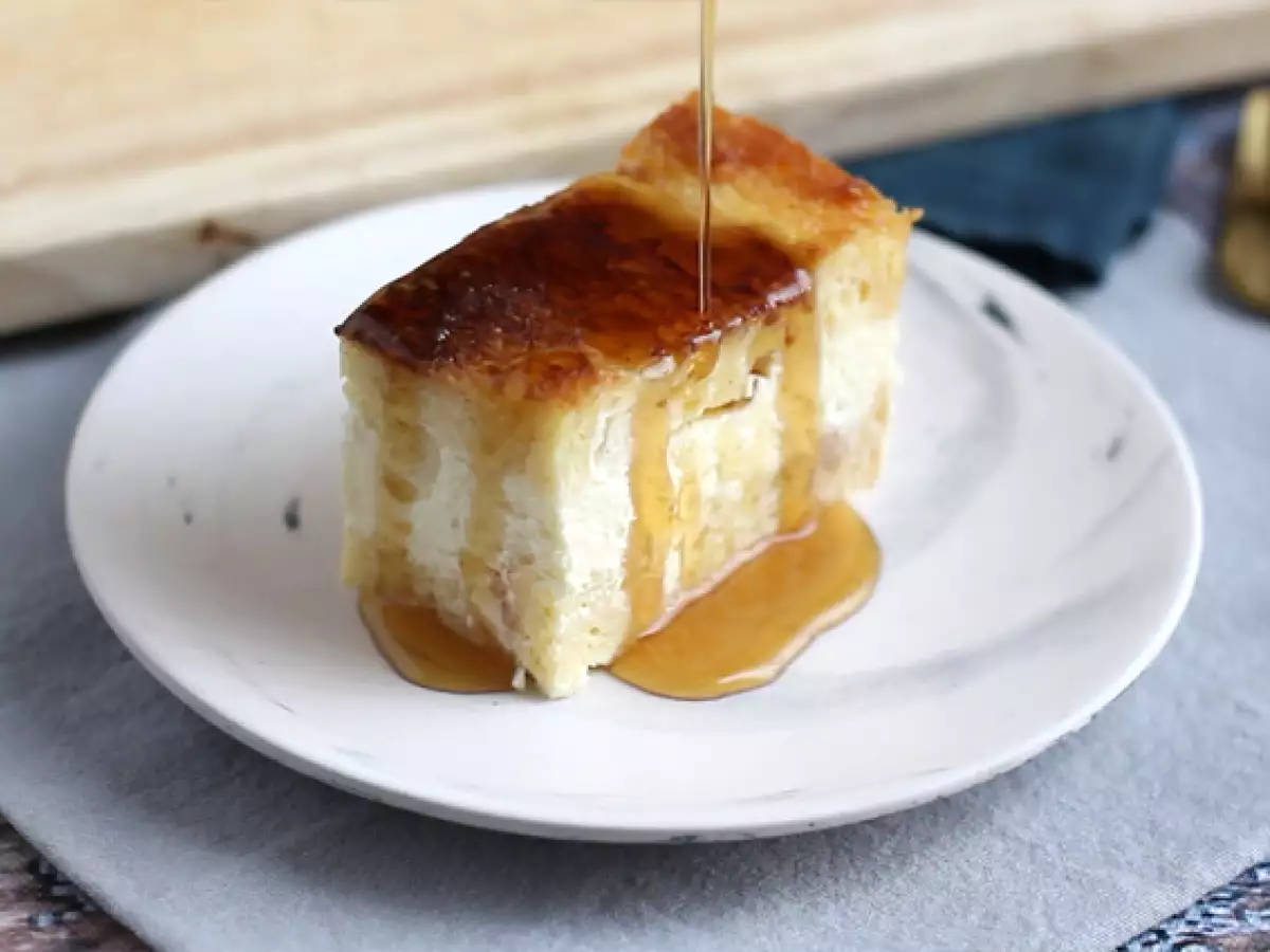 Τσίζκεϊκ και μπάρες cheesecake γαλλικού τοστ (French toast cheesecake bars) - φωτογραφία 7