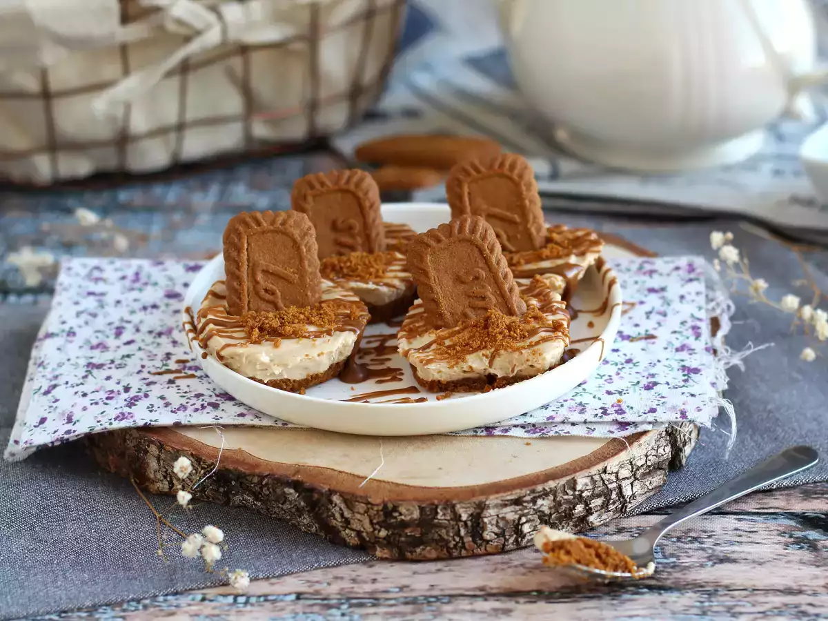 Τυρόπιτες χωρίς ψήσιμο με μπισκότα speculoos - φωτογραφία 5