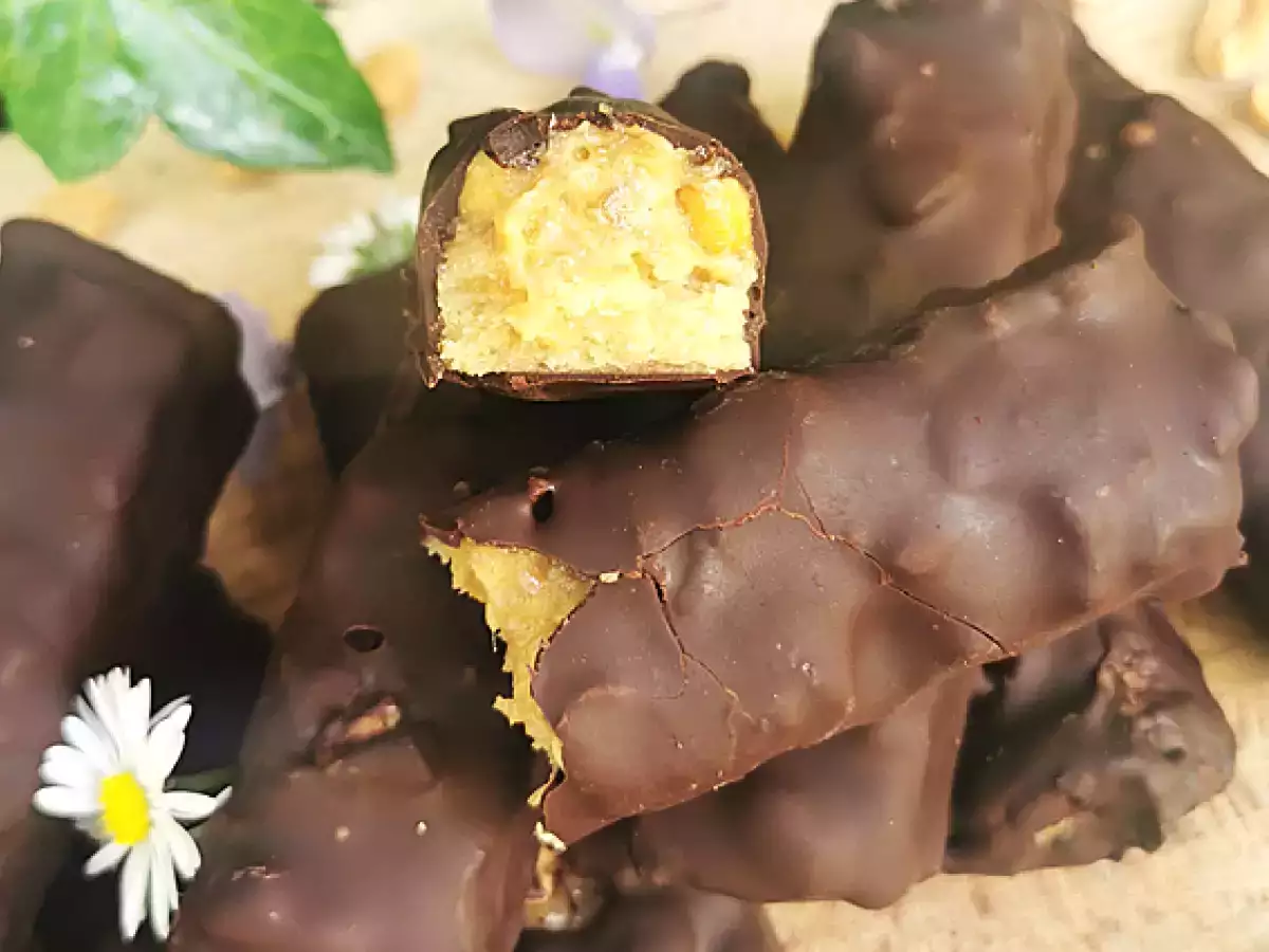 Vegan και χωρίς γλουτένη σπιτικές μπάρες Snickers - φωτογραφία 3