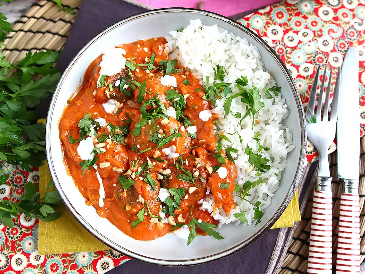 Vegan Malai Kofta: κεφτεδάκια από ρεβίθια με σάλτσα ντομάτας - φωτογραφία 5
