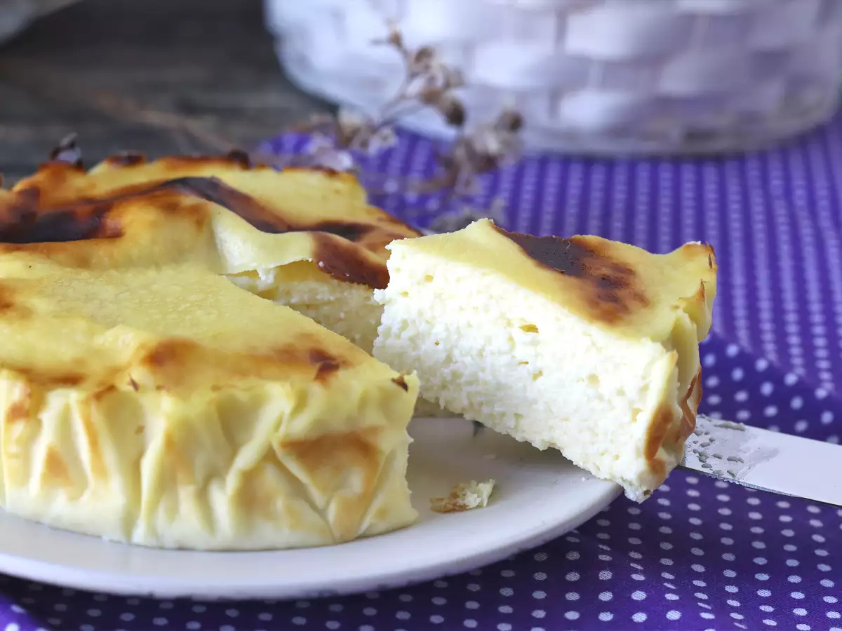 Υγιεινό cheesecake στη φριτέζα αέρα - φωτογραφία 2