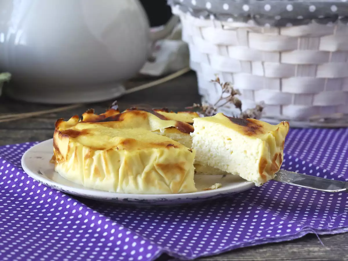Υγιεινό cheesecake στη φριτέζα αέρα - φωτογραφία 3