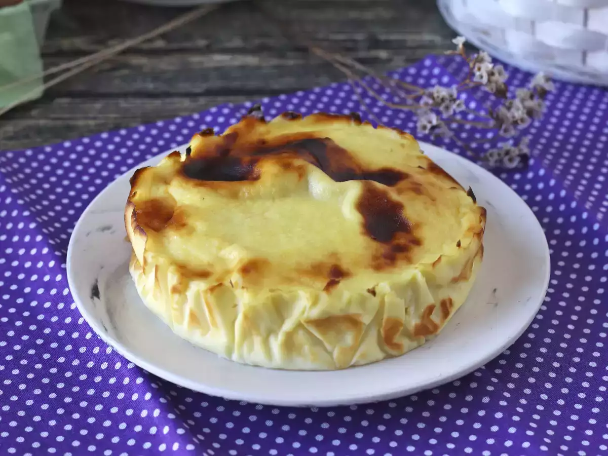 Υγιεινό cheesecake στη φριτέζα αέρα - φωτογραφία 4