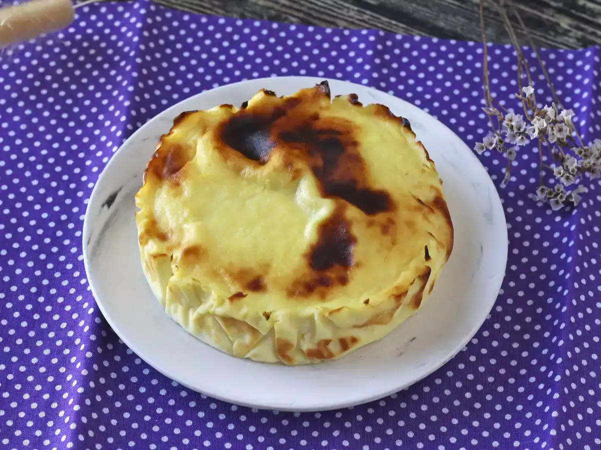 Υγιεινό cheesecake στη φριτέζα αέρα - φωτογραφία 5
