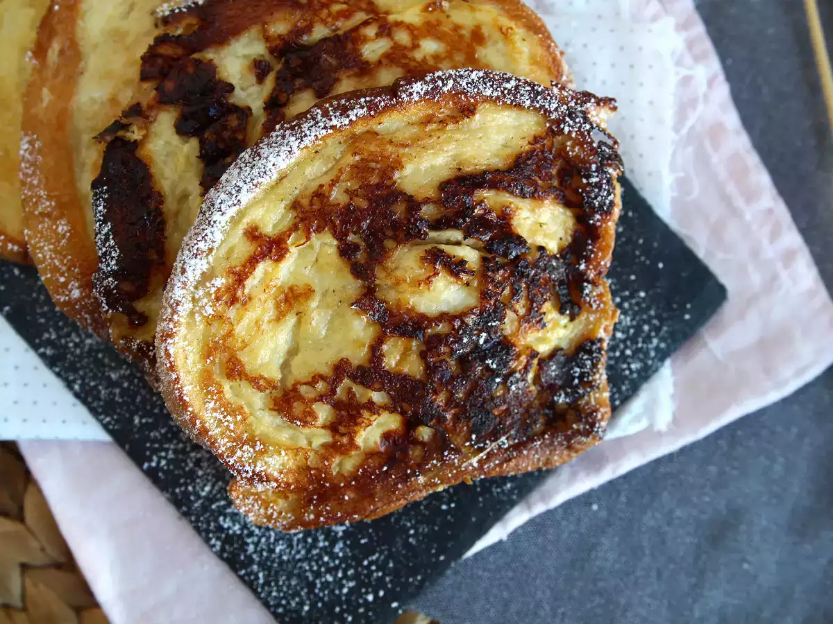 Υγρό και τραγανό Brioche perdue