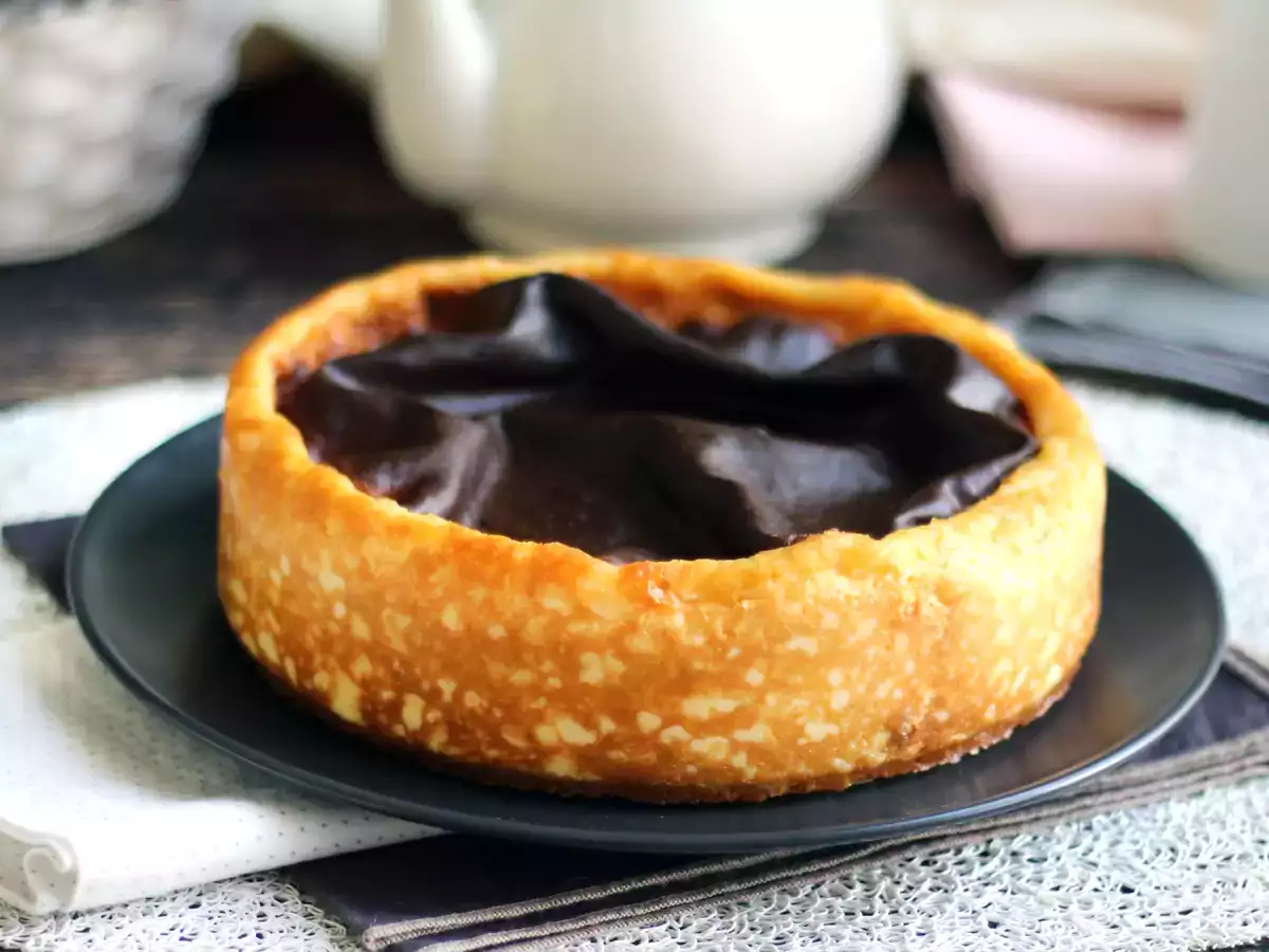 Ζαχαροπλαστική flan χωρίς ζύμη - φωτογραφία 2