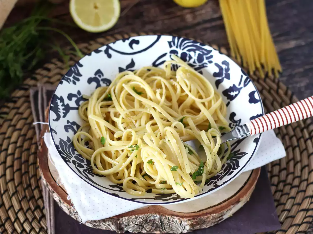 Ζυμαρικά με λεμόνι - Pasta al limone (το μελλοντικό σας αγαπημένο!) - φωτογραφία 4